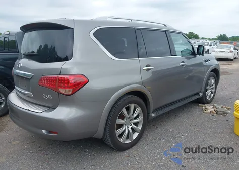 2012 Infiniti Qx56 z USA, uszkodzony, nr VIN JN8AZ2NEXC9020903